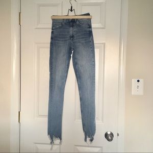 H&M HIGH WAISTED SKINNY JEANS